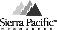 (SIERRA PACIFIC RESOURCES LOGO)